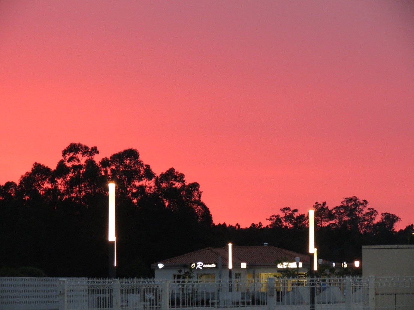 Red Sky at Fatima.